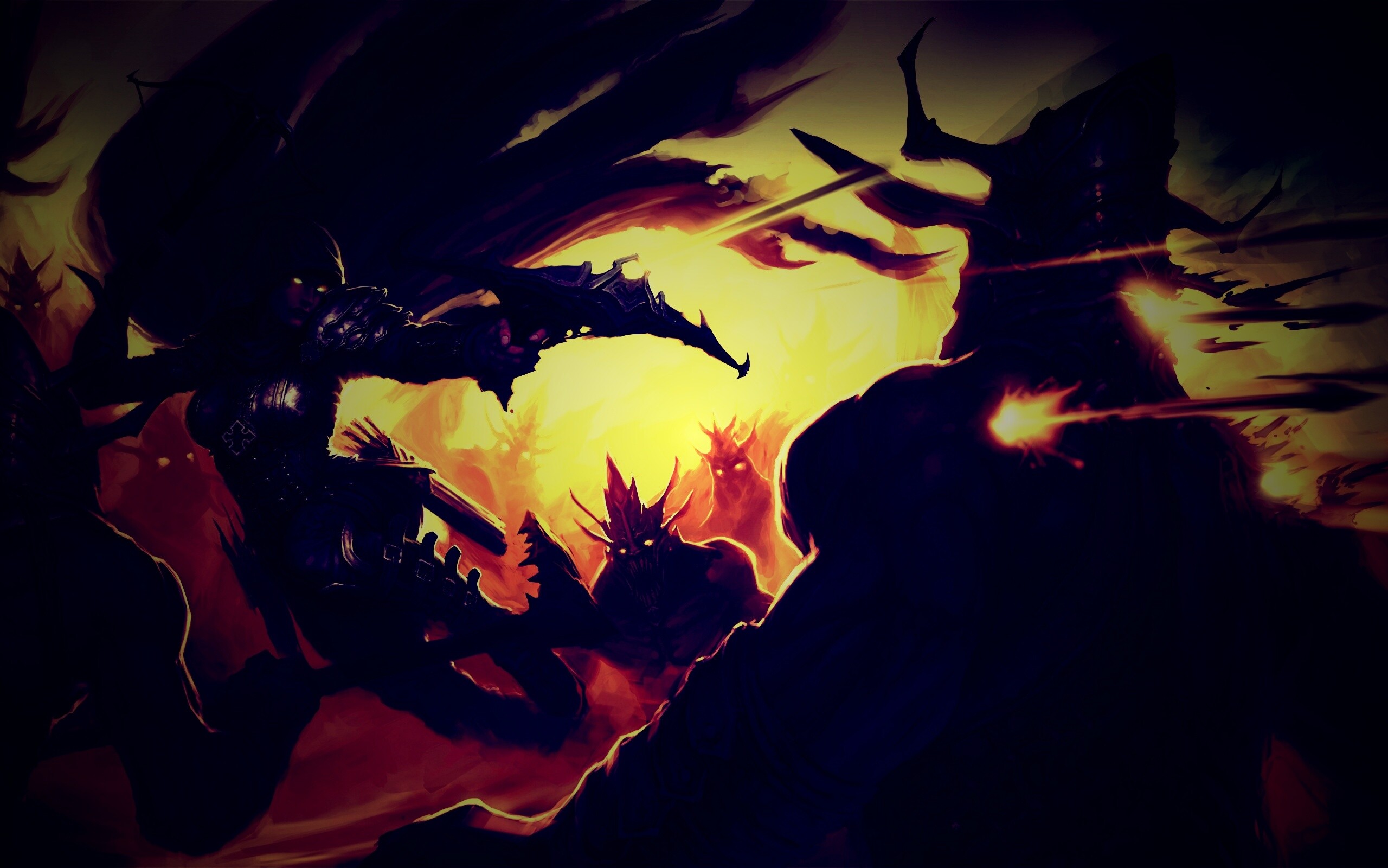 Охотник на демонов из Diablo 3 обои