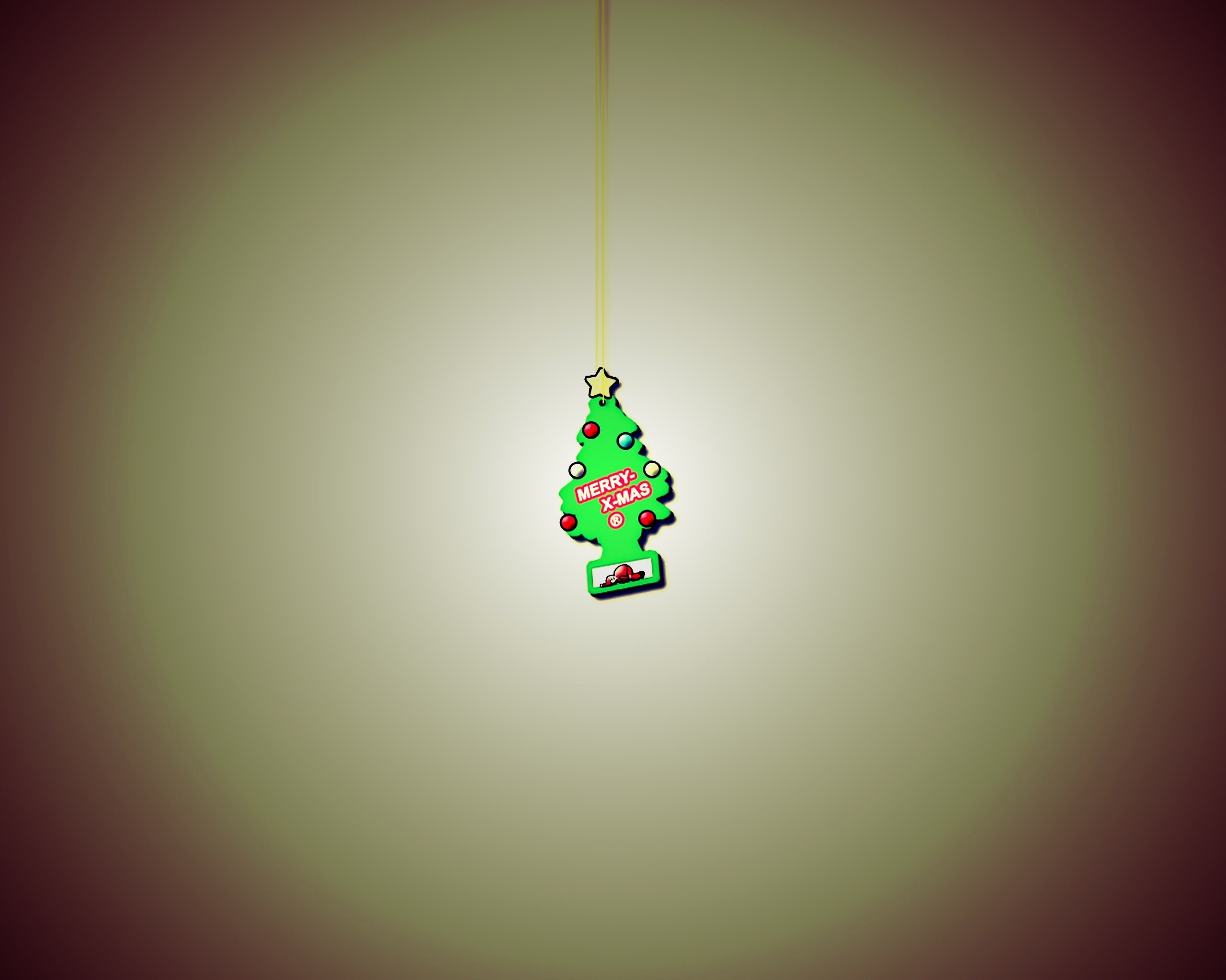 Автомобильны ароматизатор Merry x-mas обои