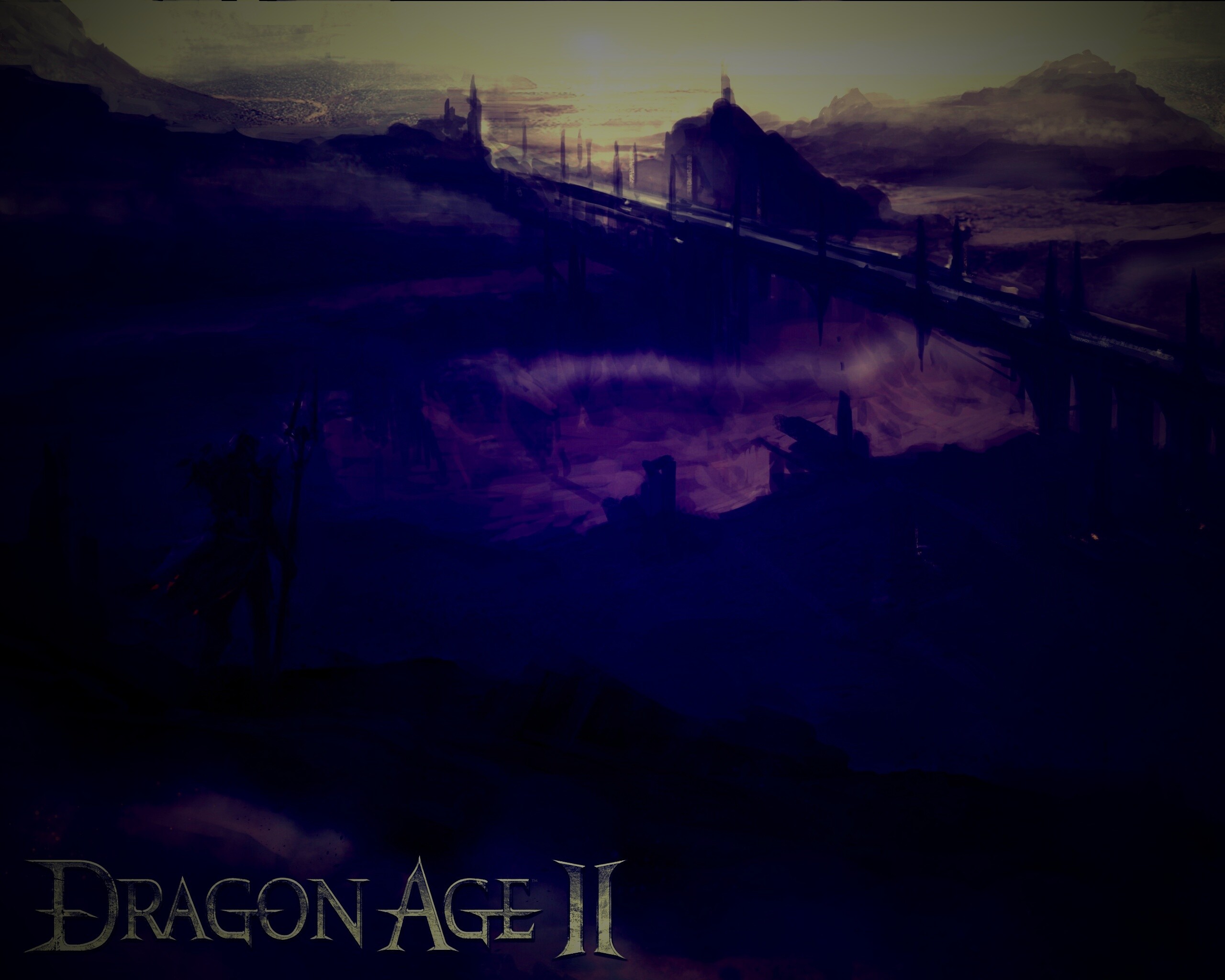 Пейзаж Dragon Age обои