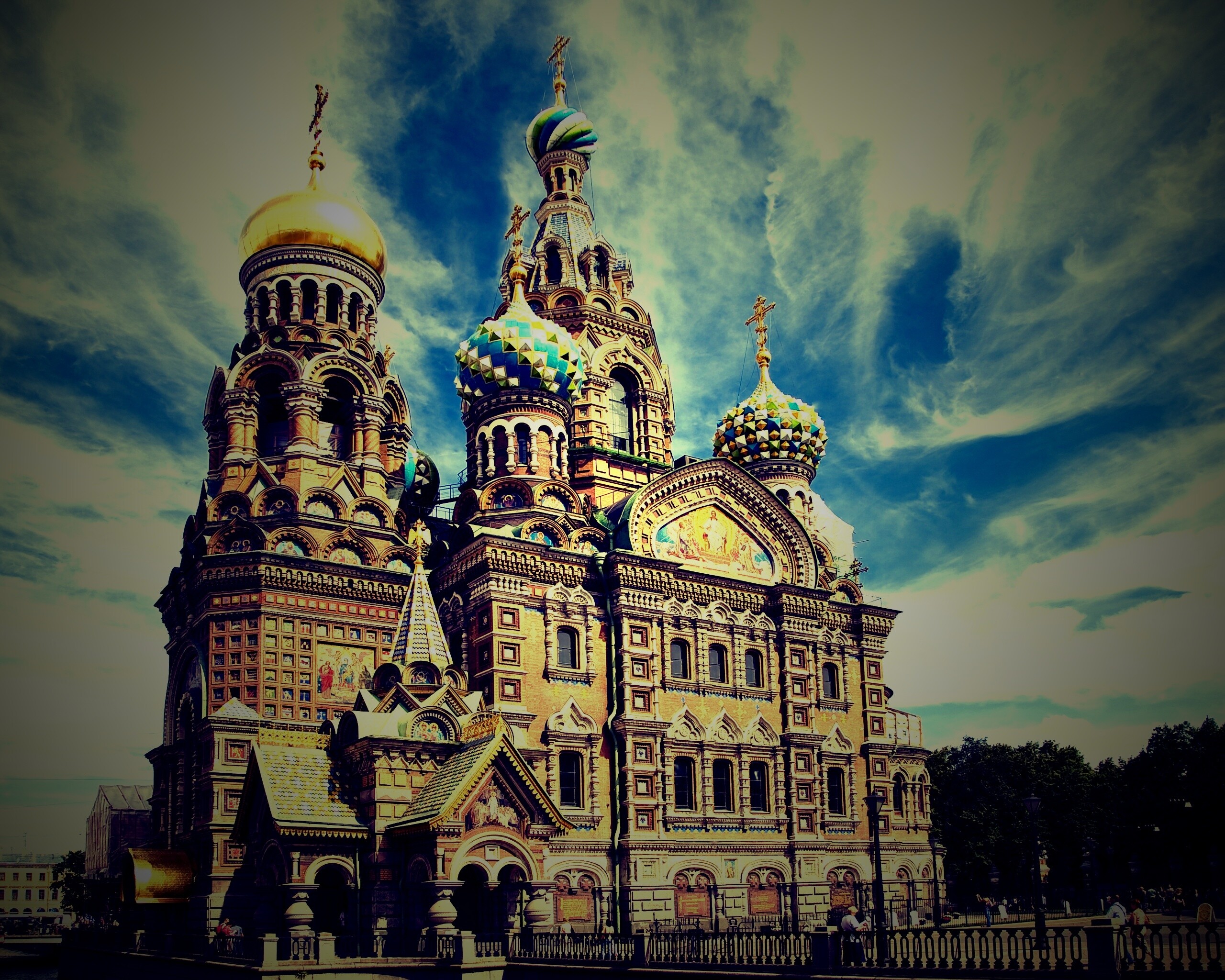Спас на крови обои