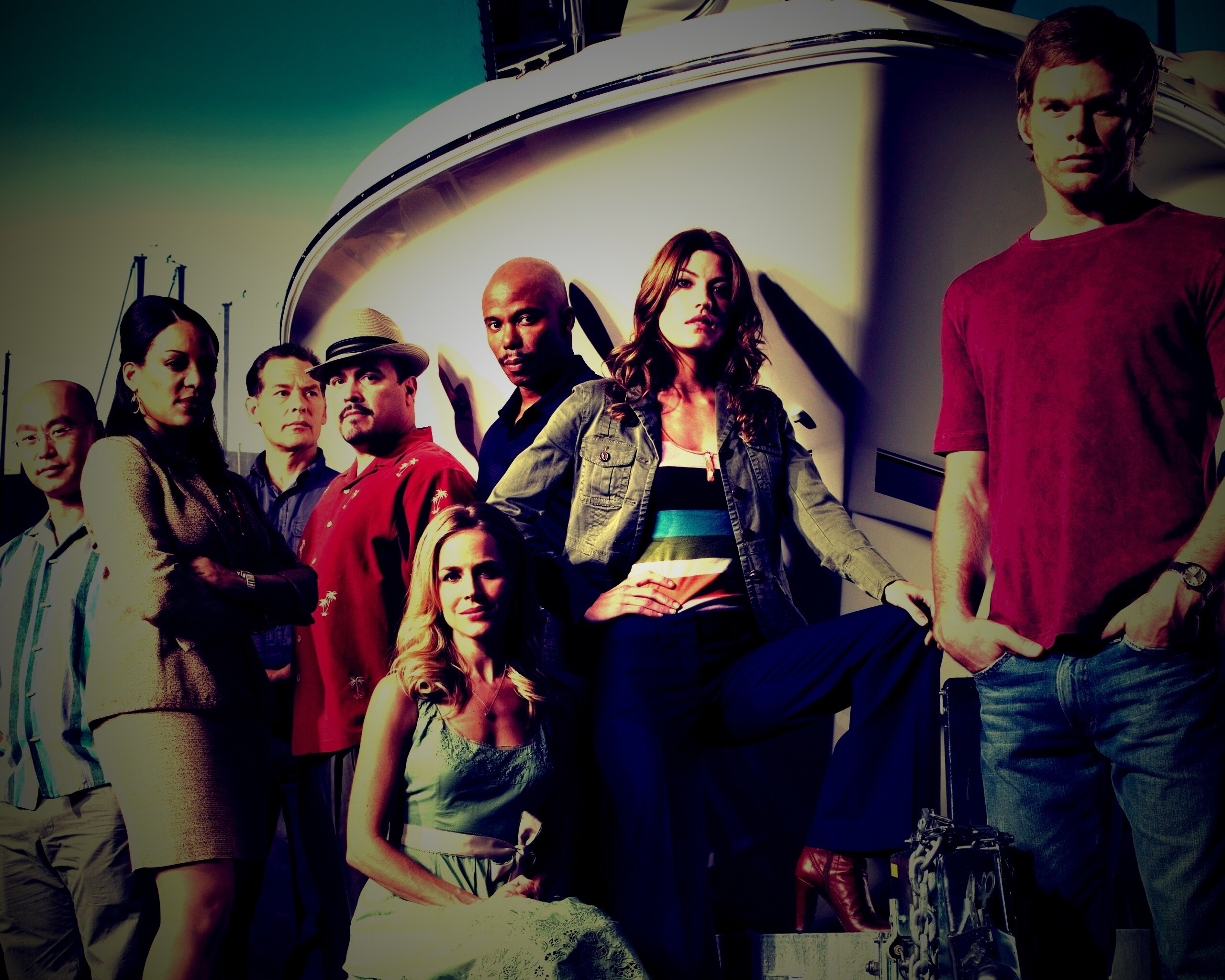 Персонажи сериала Dexter обои