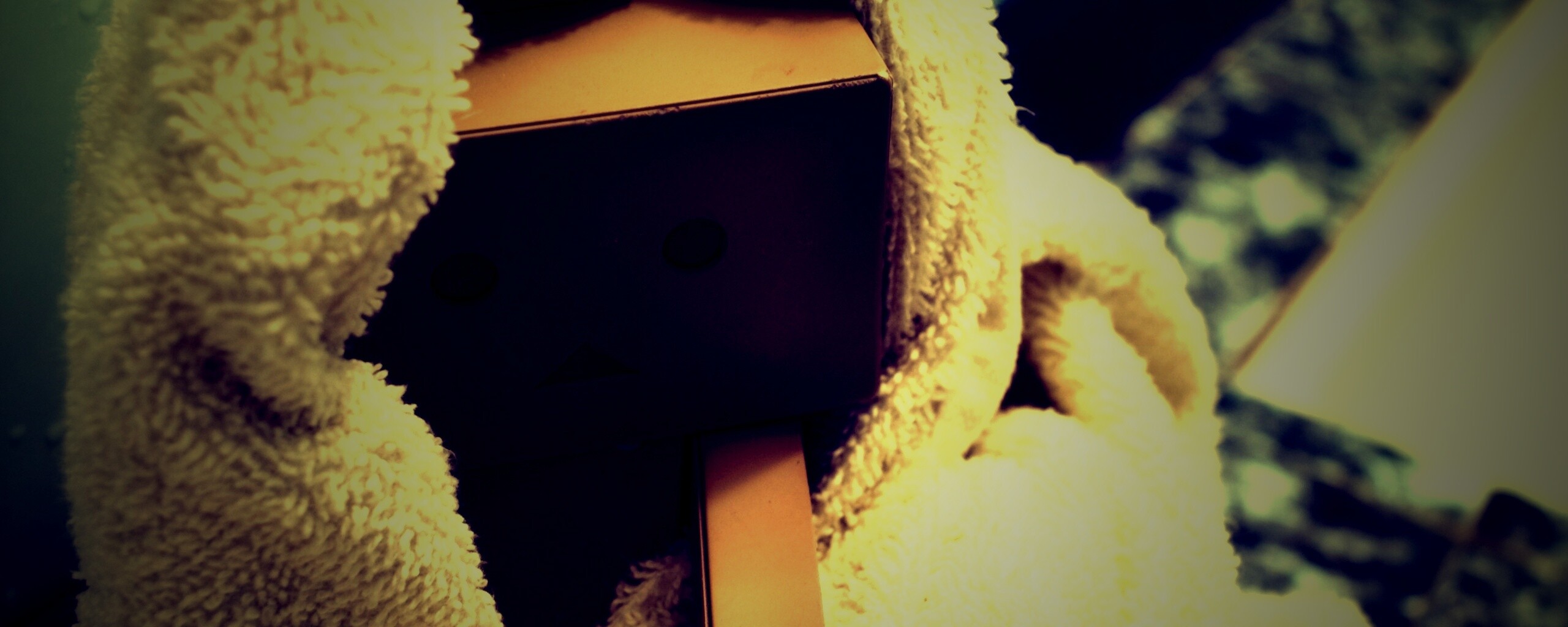 Yotsubato Danbo в полотенце обои