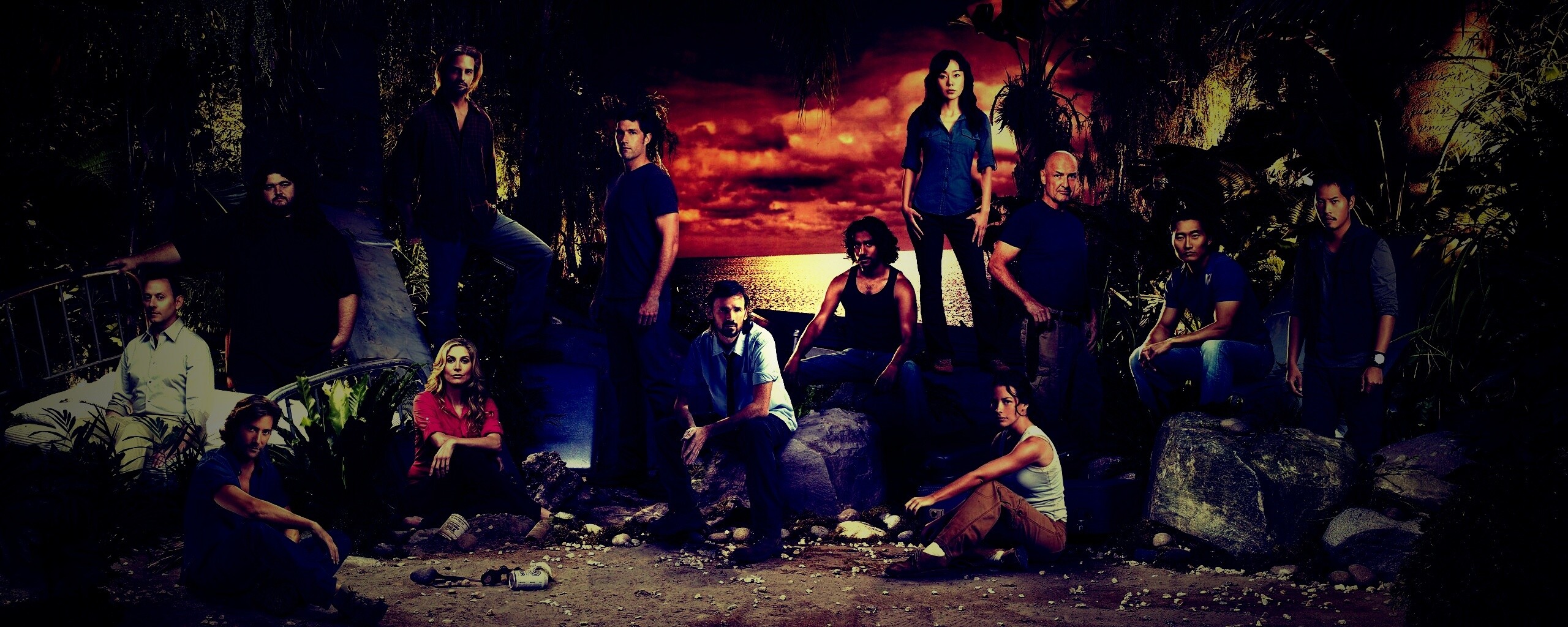 Герои сериала LOST обои