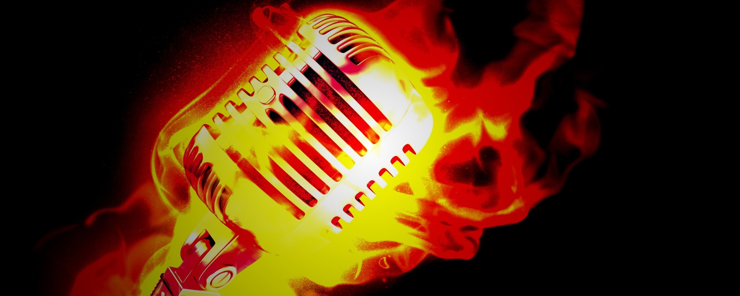 On fire! обои