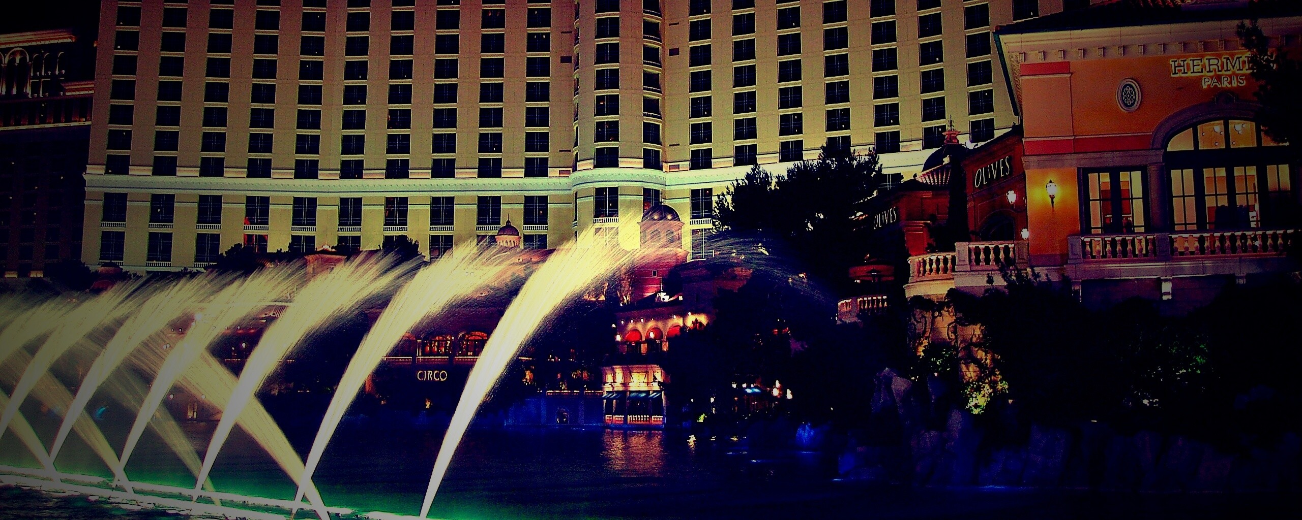 Казино Bellagio в Лас-Вегасе обои