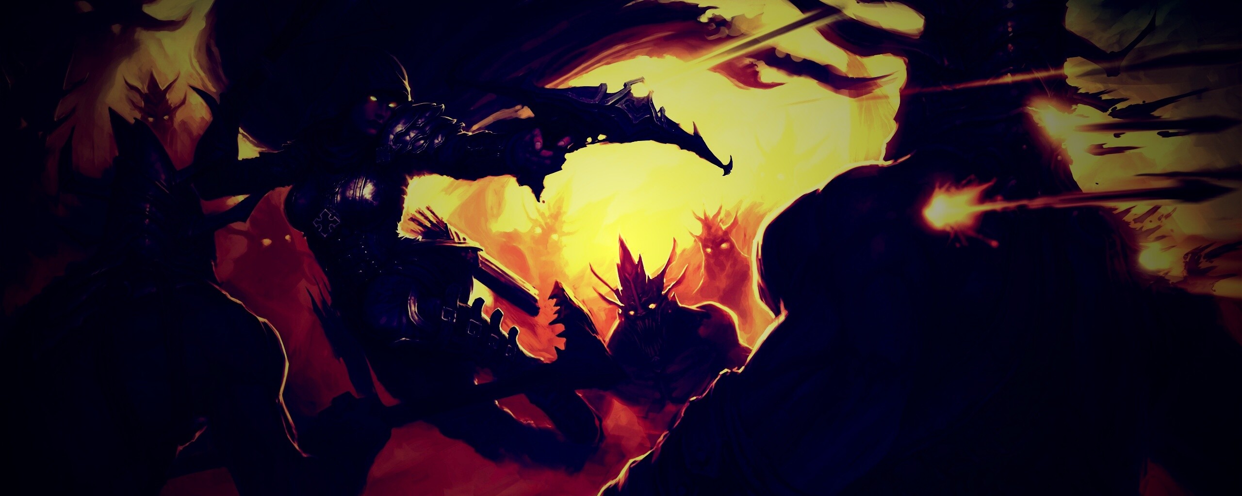 Охотник на демонов из Diablo 3 обои