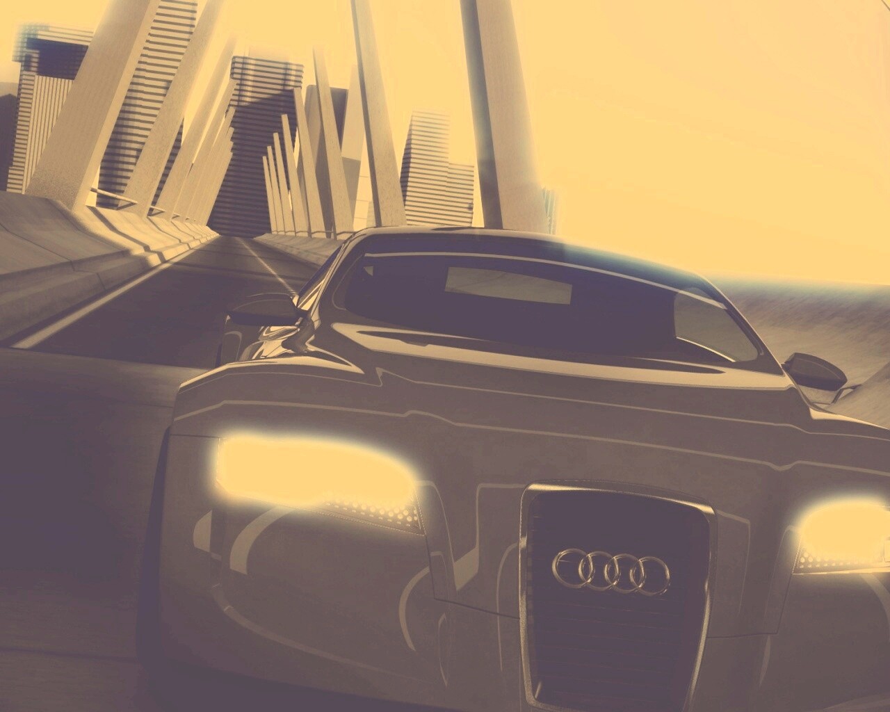Концепт Audi-R Zero обои
