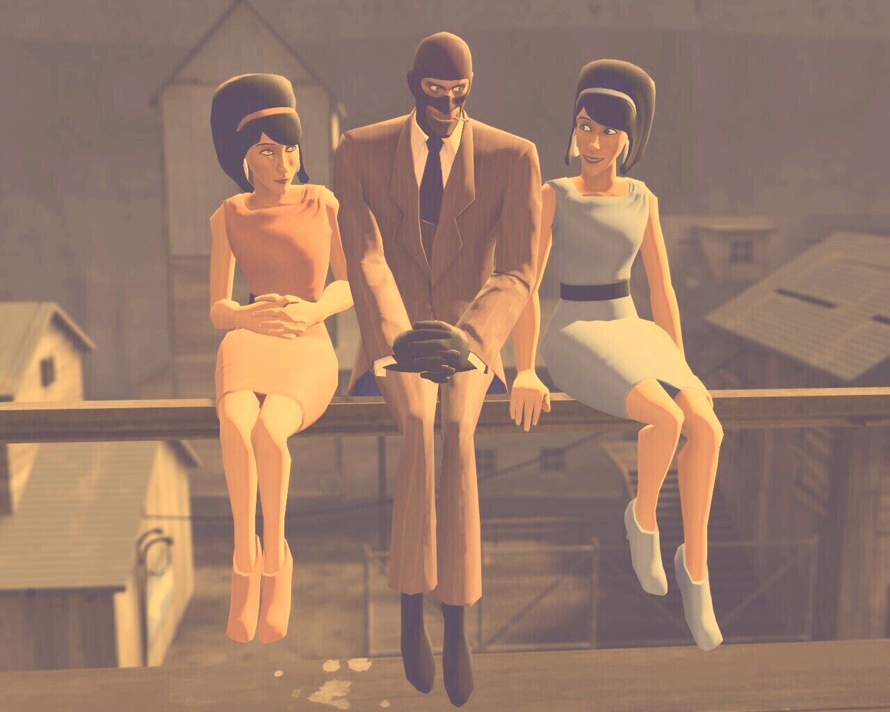 Шпион из Team Fortress 2 обои