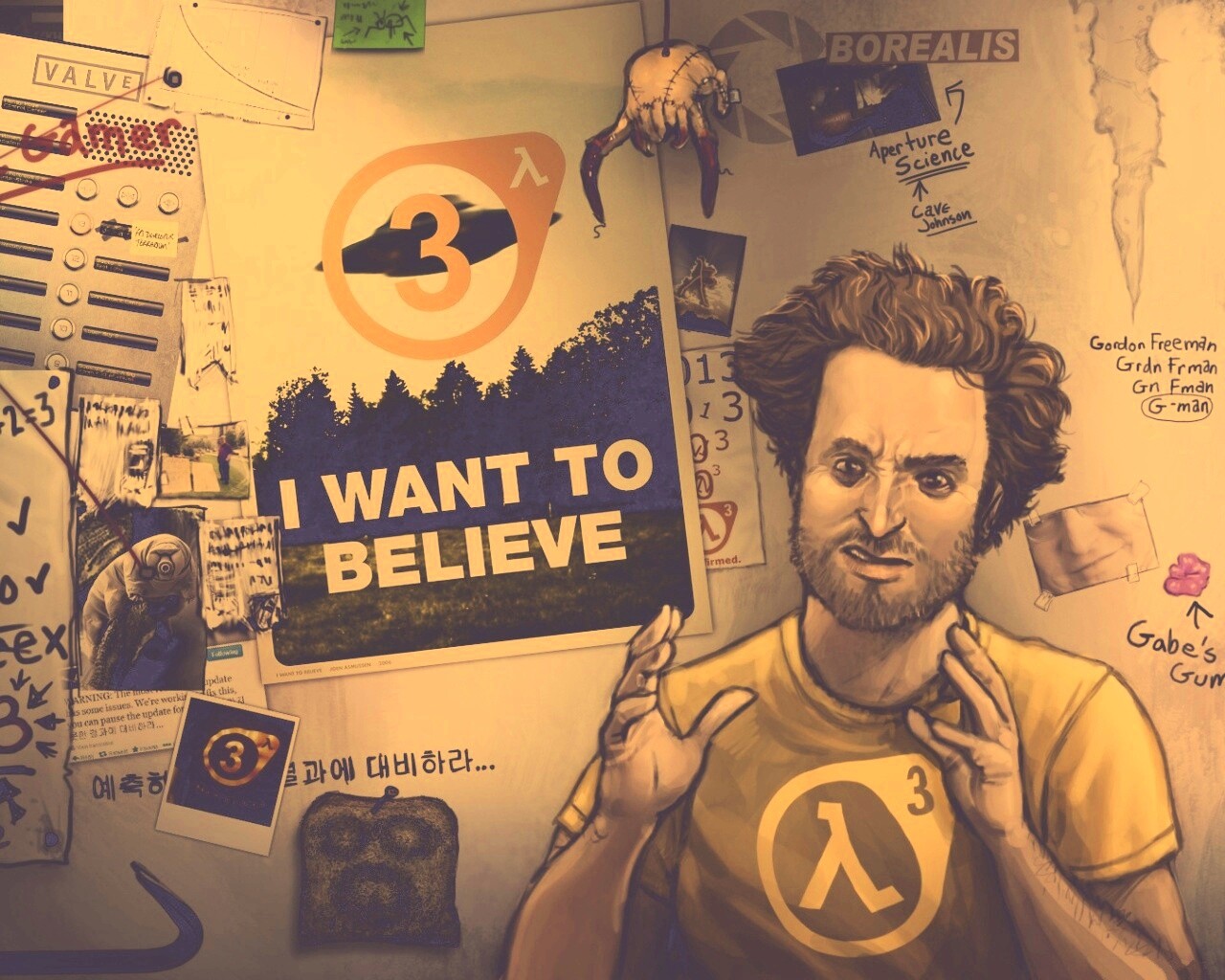 Half Life 3 - I want to believe обои