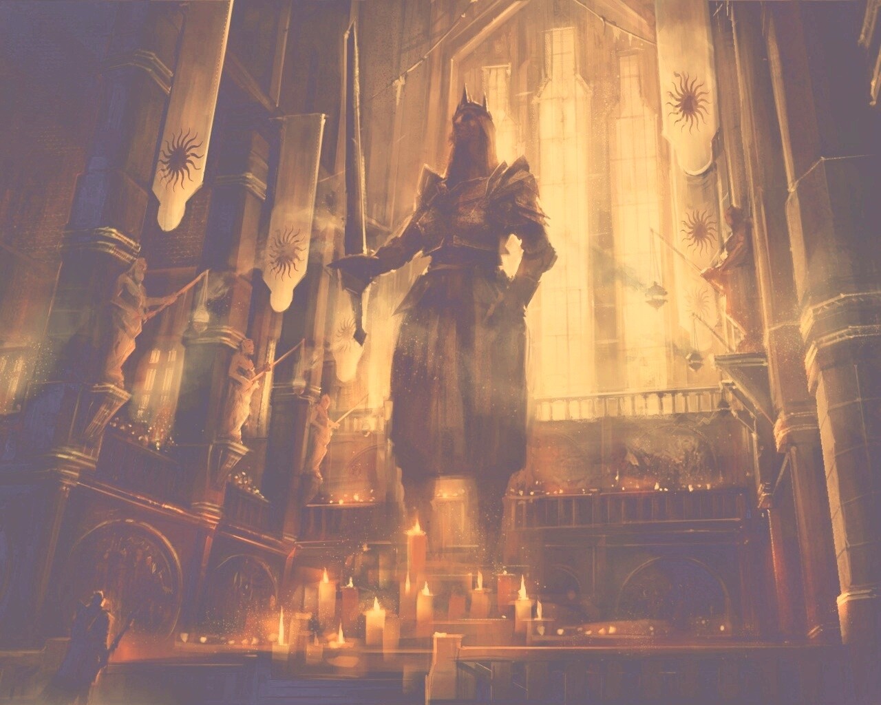 Алтарь из Dragon Age обои