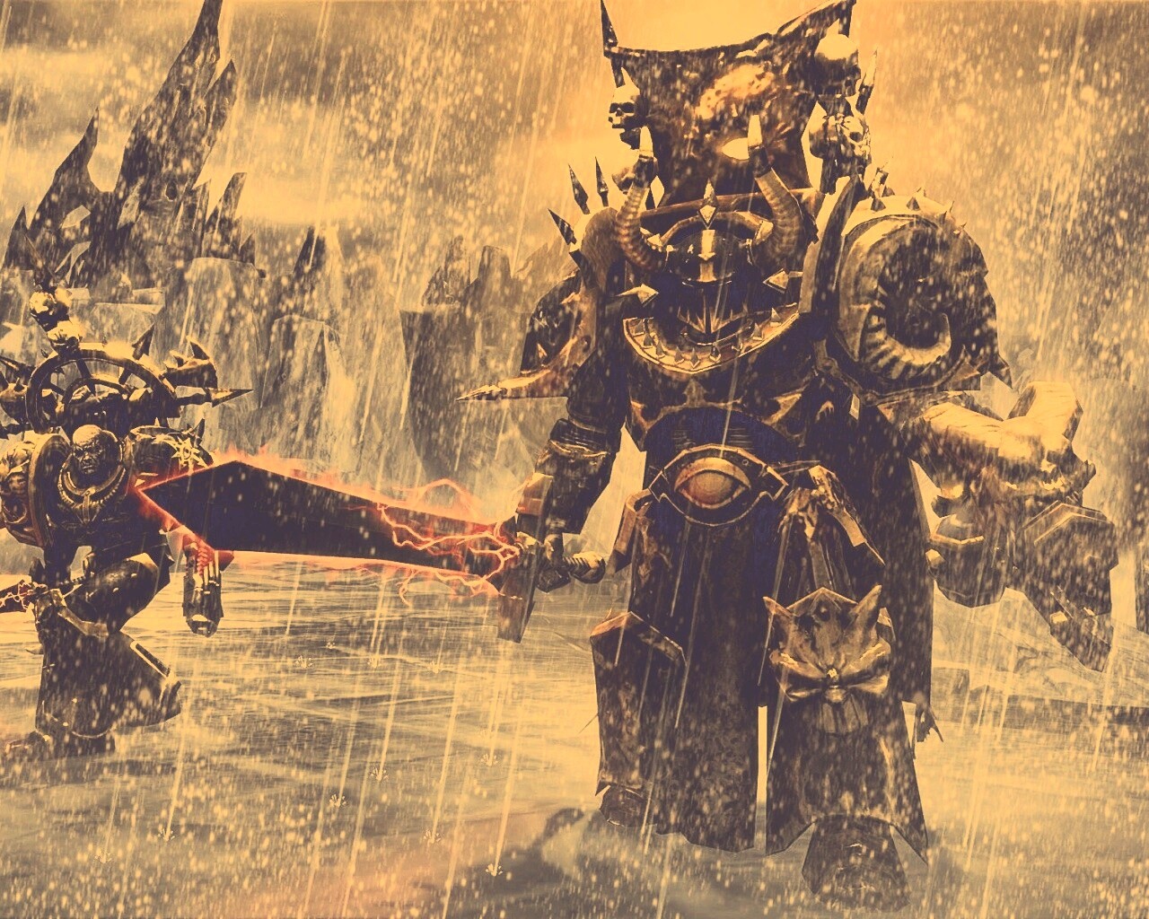 DoW II — CR. Лорд и Чумной Десантник обои