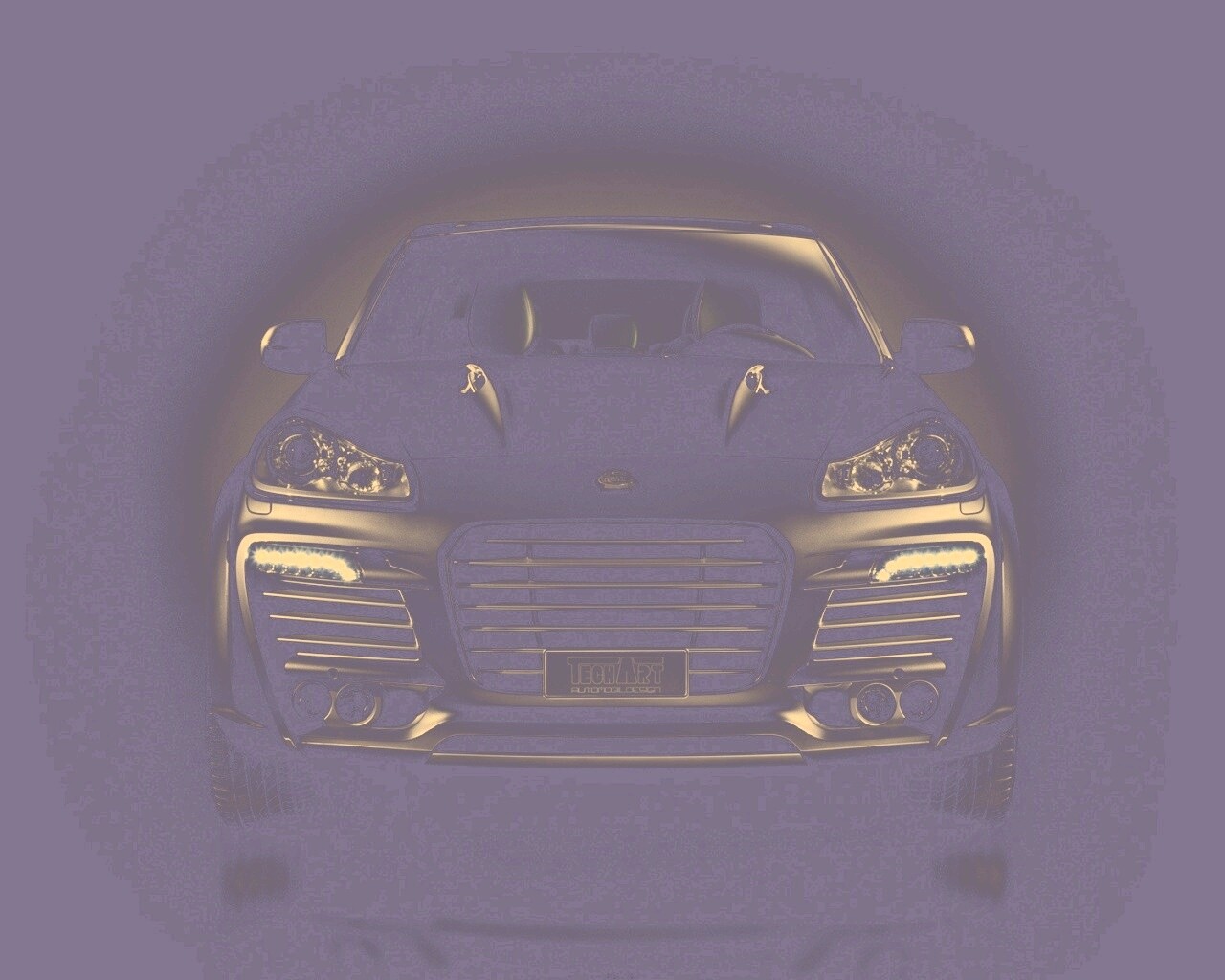 Magnum для Porcshe Cayenne от Techart обои