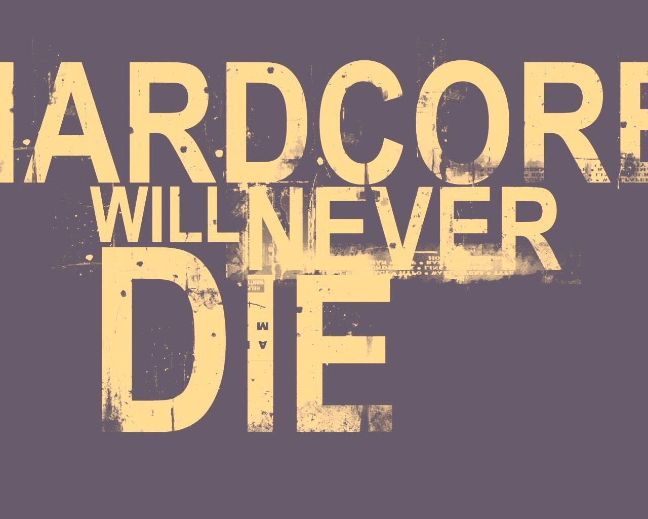 HARDCORE Will Never Die обои