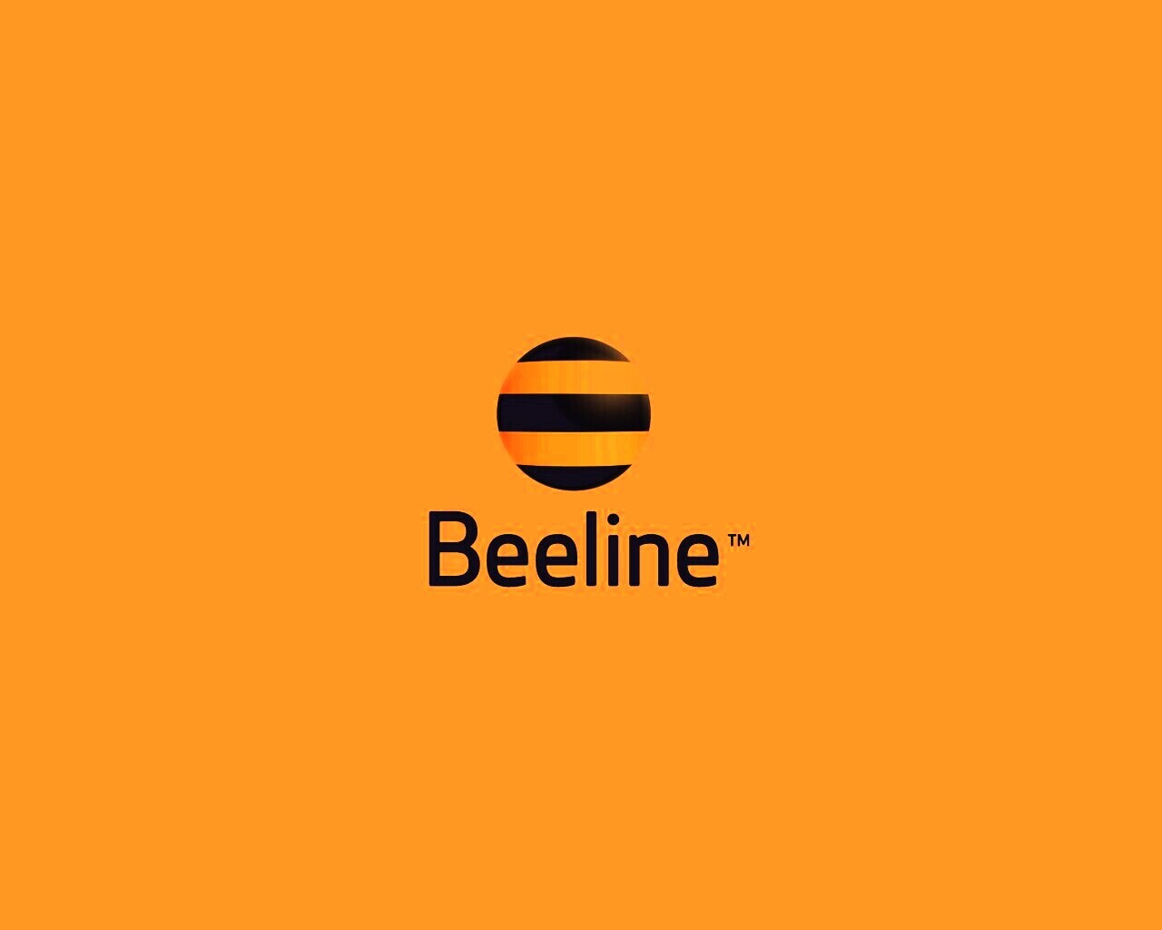 Логотип beeline обои