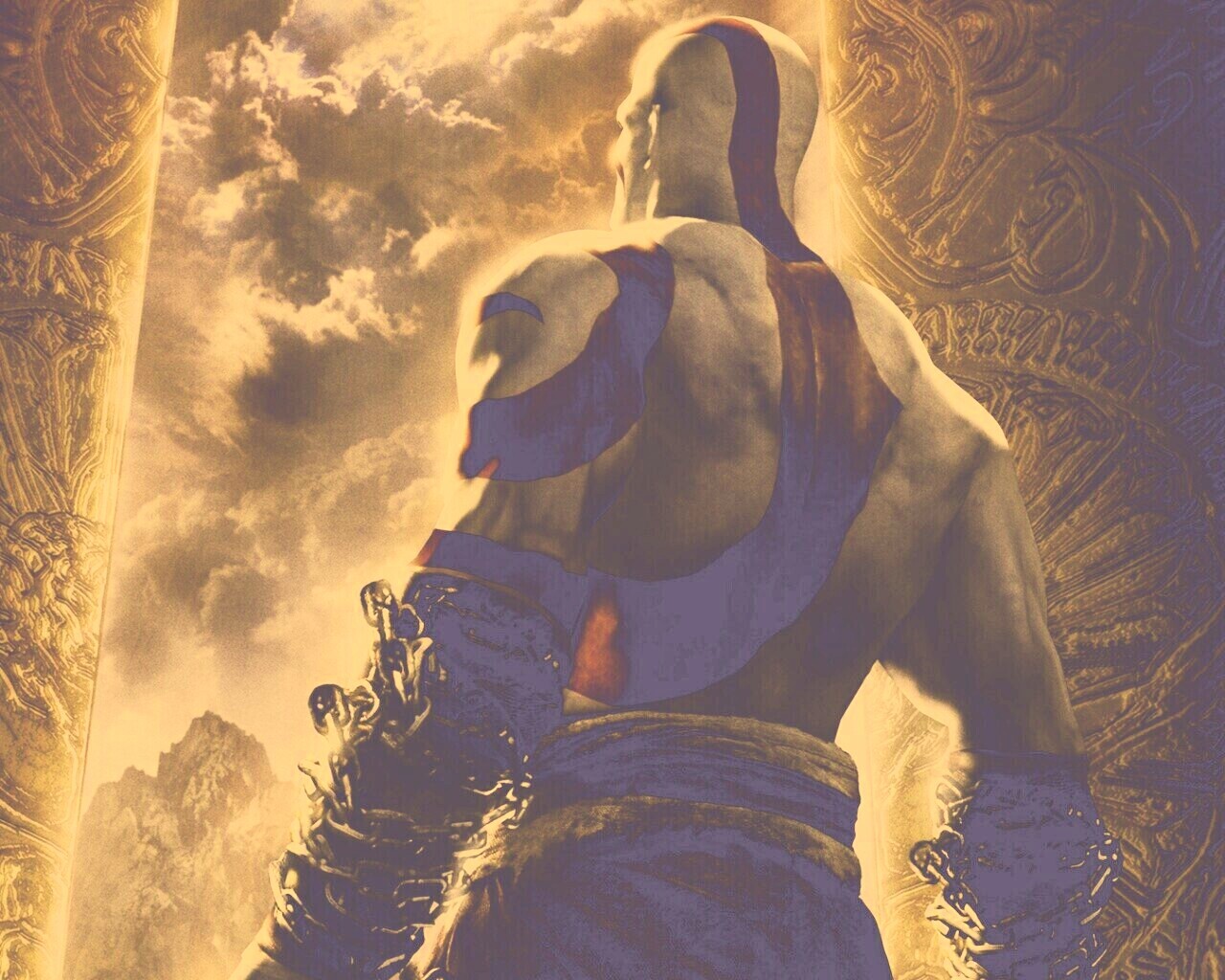 Кратос из God of War обои
