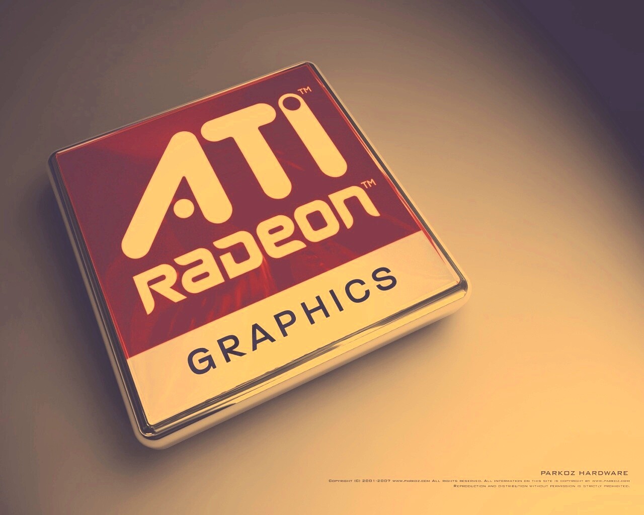 Логотип Ati Radeon Graphics обои