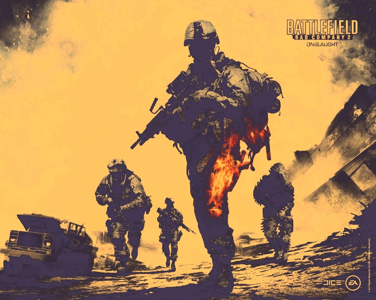 Battlefield Bad Company 2 обои
