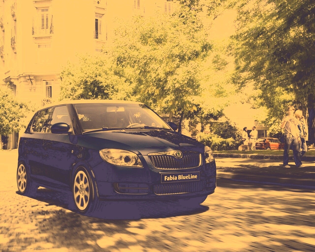 Skoda Fabia обои