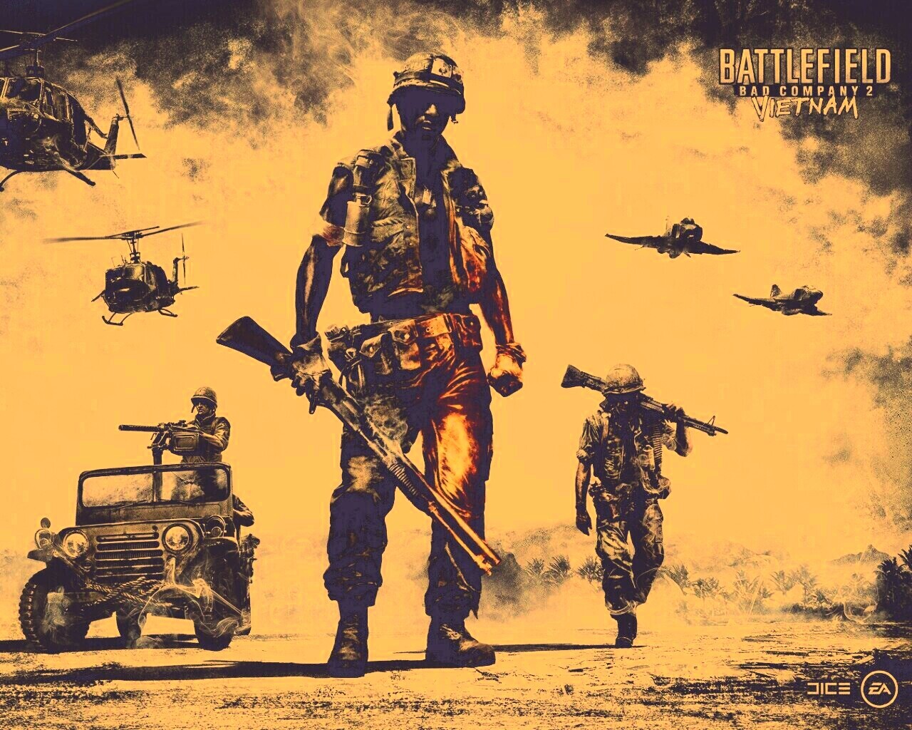 Battlefield Bad Company 2 Vietnam обои