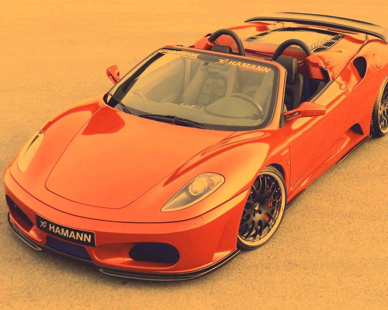 Ferrari  с тюнингом от Hamann обои