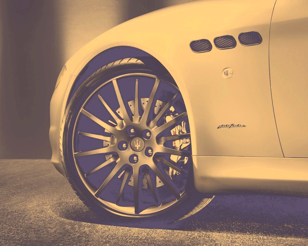 Рендер Maserati Quattropotre обои