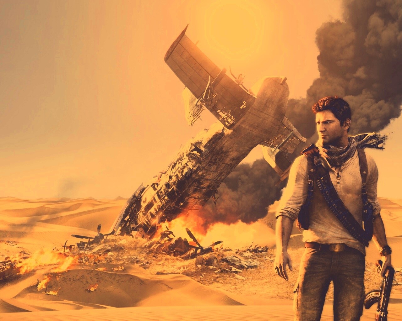 Uncharted 3 : Drakes deception обои