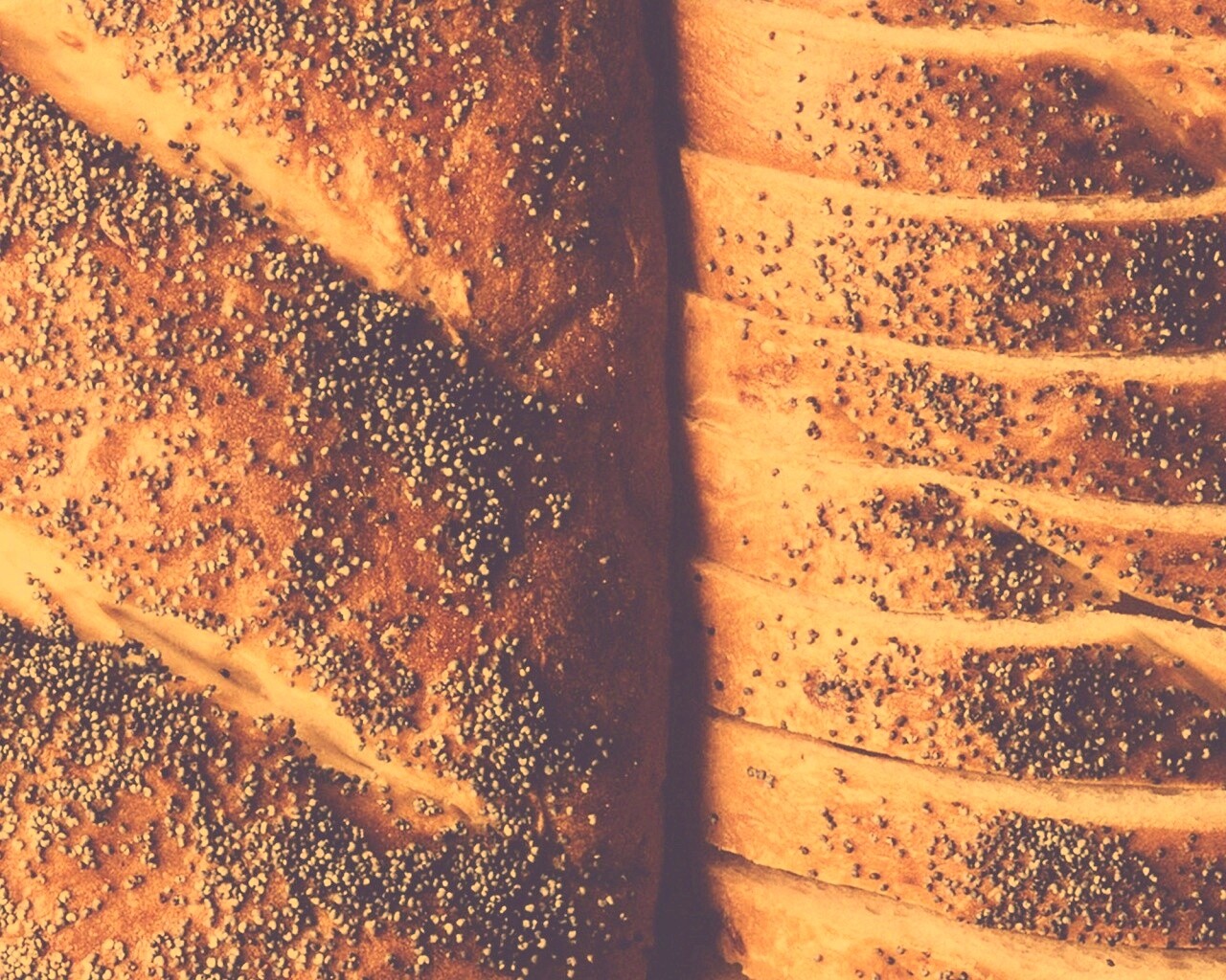 Выпечка с маковой крошкой обои