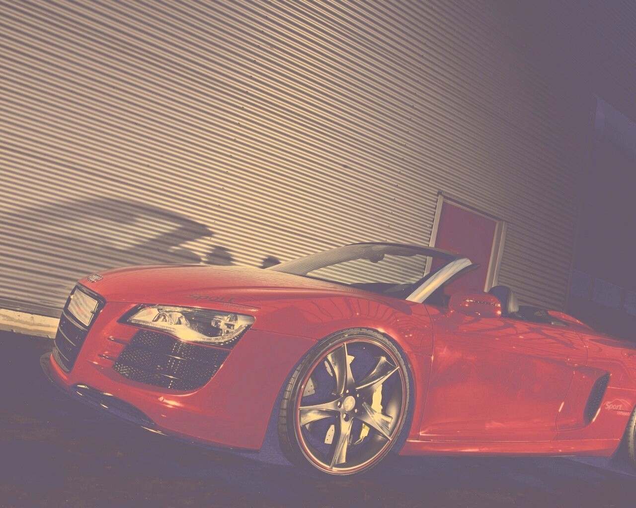Audi R8 кабриолет обои