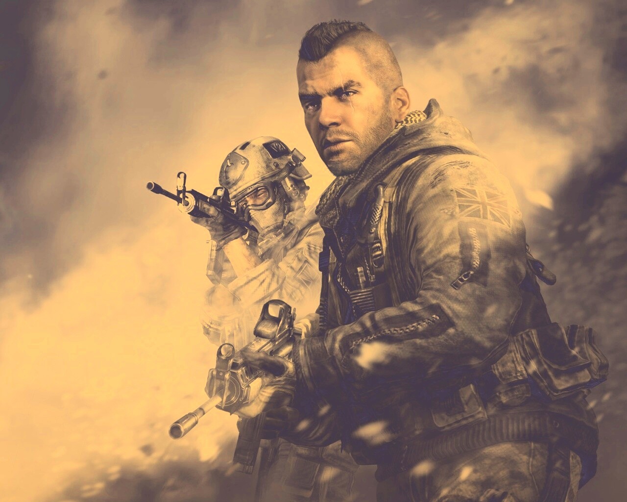Солдаты из Modern Warfare обои