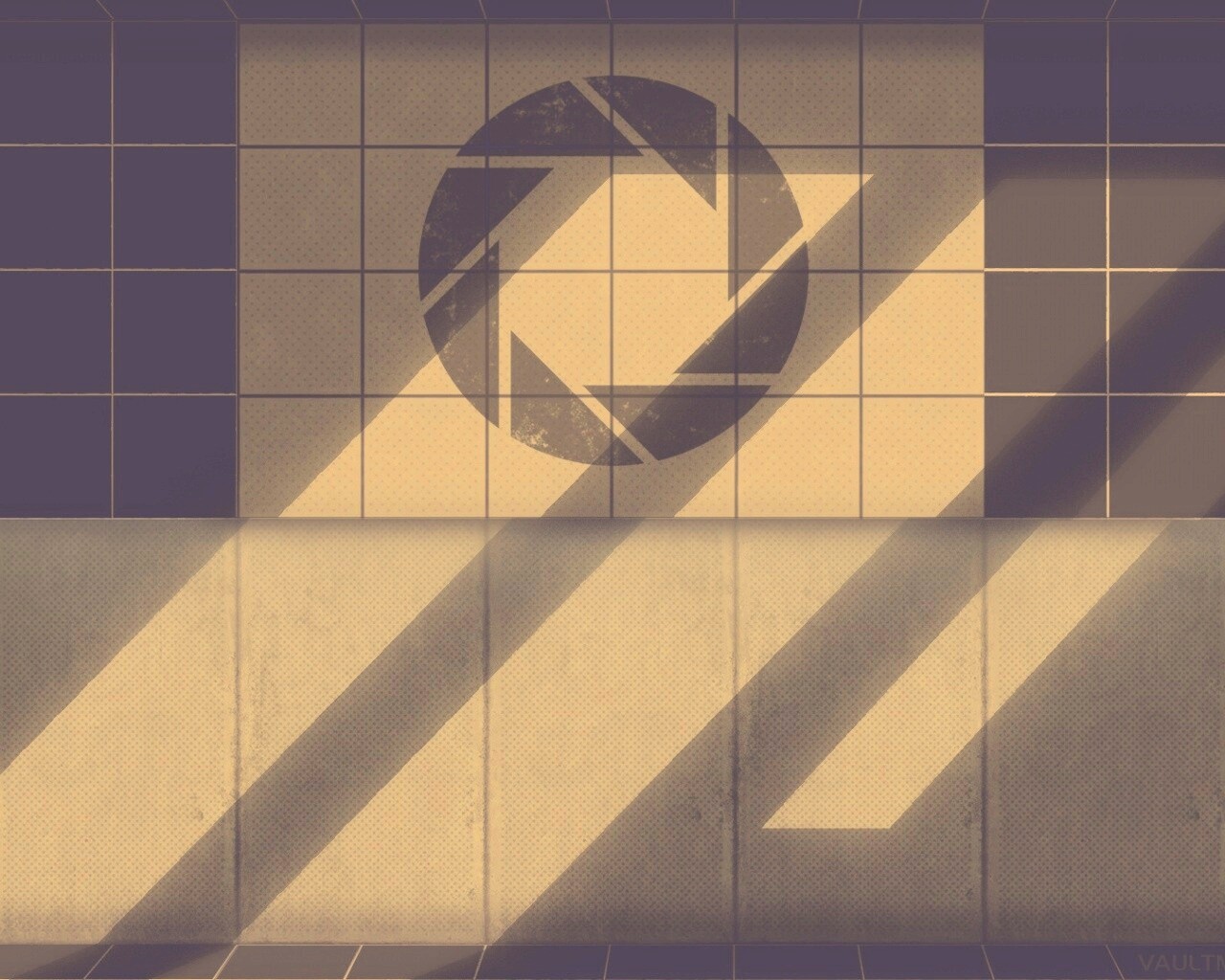 Valve Aperture science обои