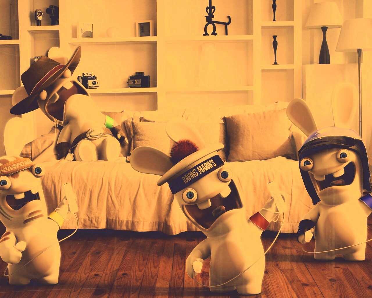 Raving Rabbids wii обои