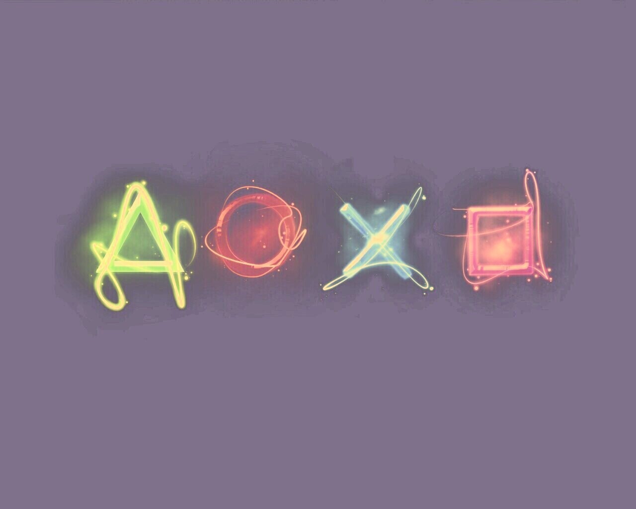Кнопки контроллера Playstation обои