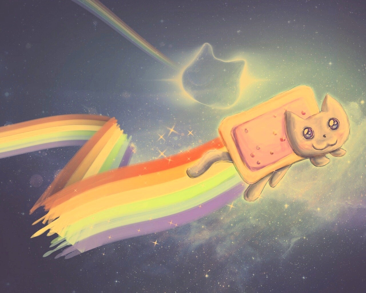 Nyan cat обои