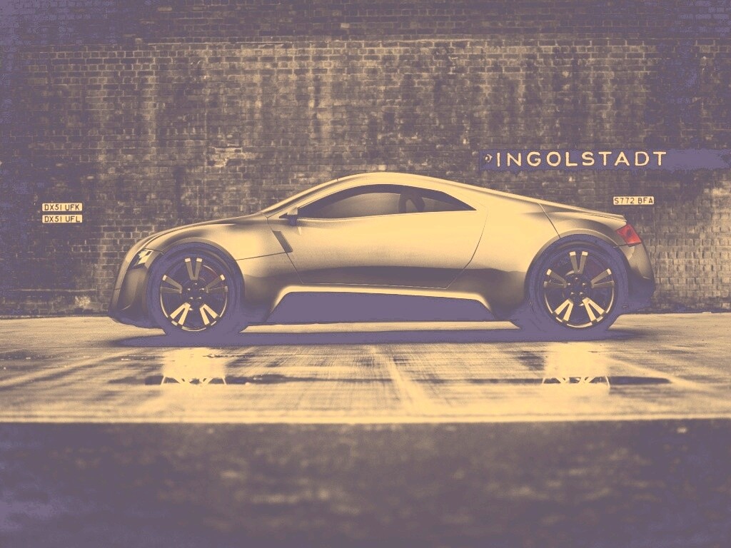 Концепт Audi R Zero обои