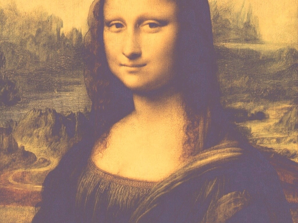 Картина Мона Лиза обои