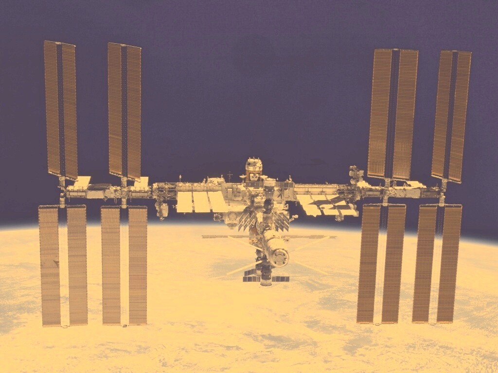 Международная космическая станция обои