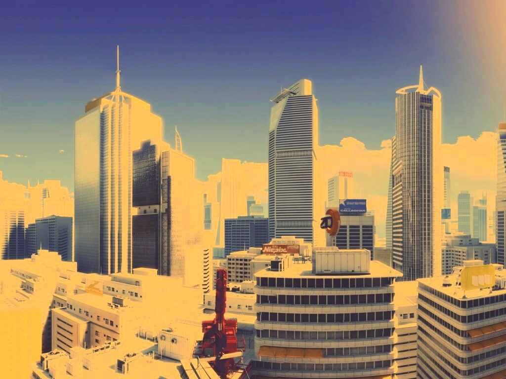 Город Mirrors Edge обои