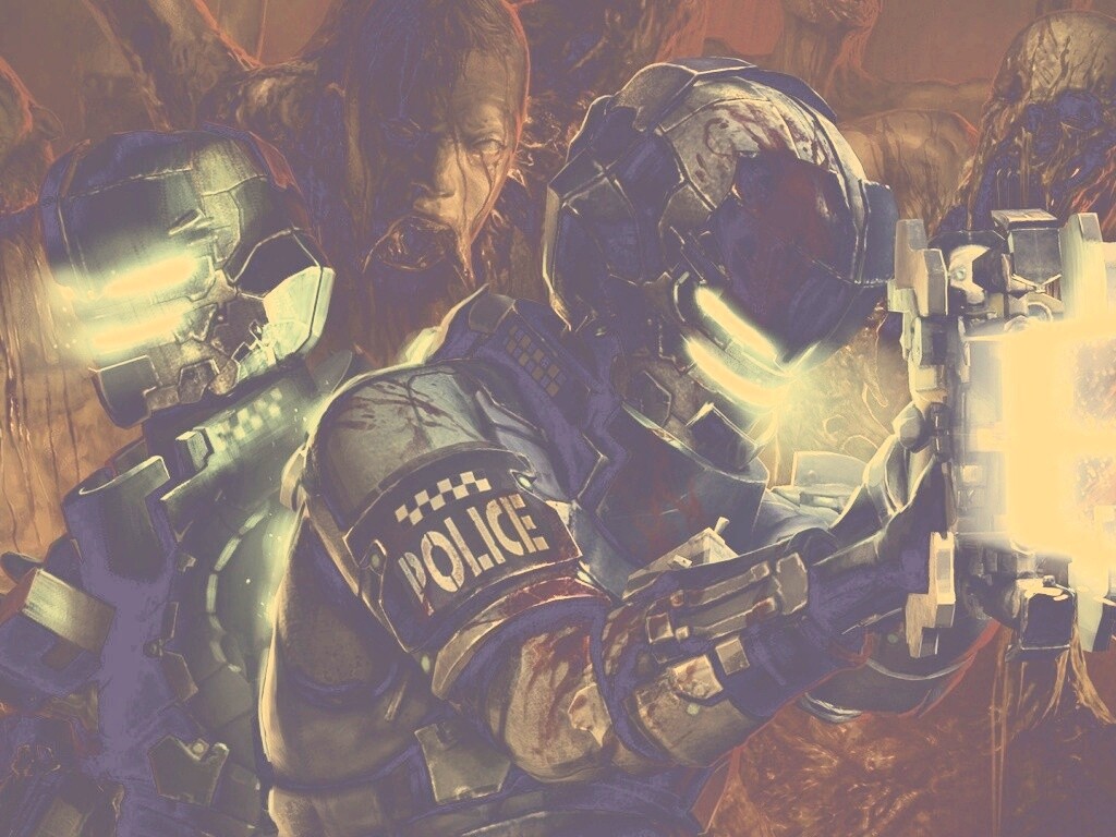 Dead Space полиция обои