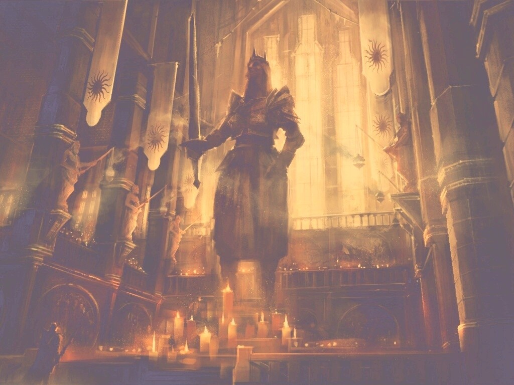 Алтарь из Dragon Age обои