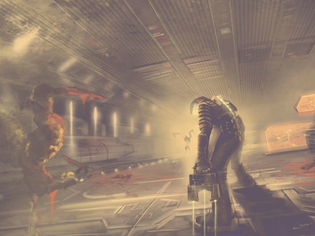 Фан арт Dead Space обои