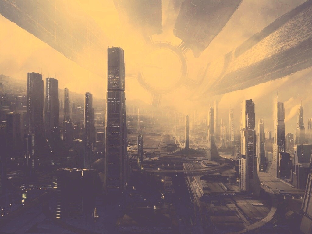 Цитадель из Mass Effect обои