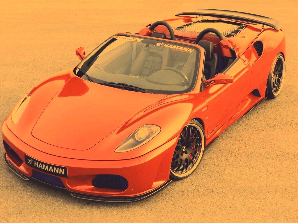 Ferrari  с тюнингом от Hamann обои