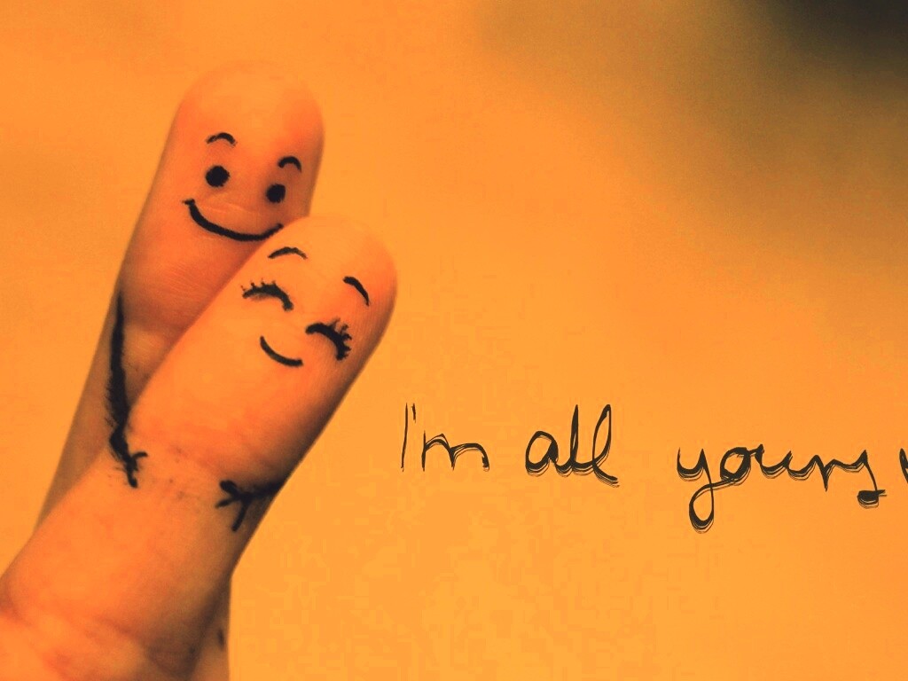I"m all yours! обои