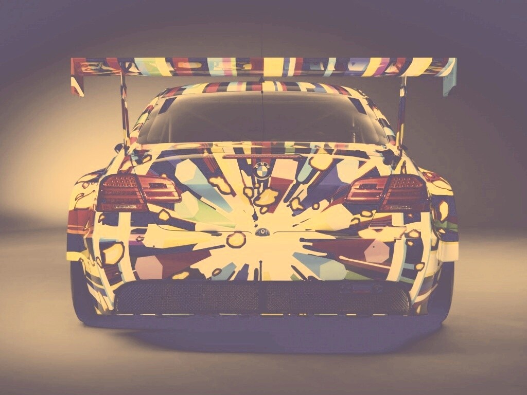BMW  в сумасшедшем окрасе обои