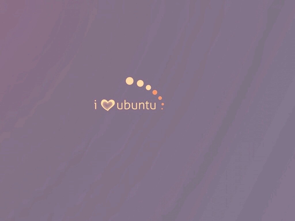 Я люблю убунту обои