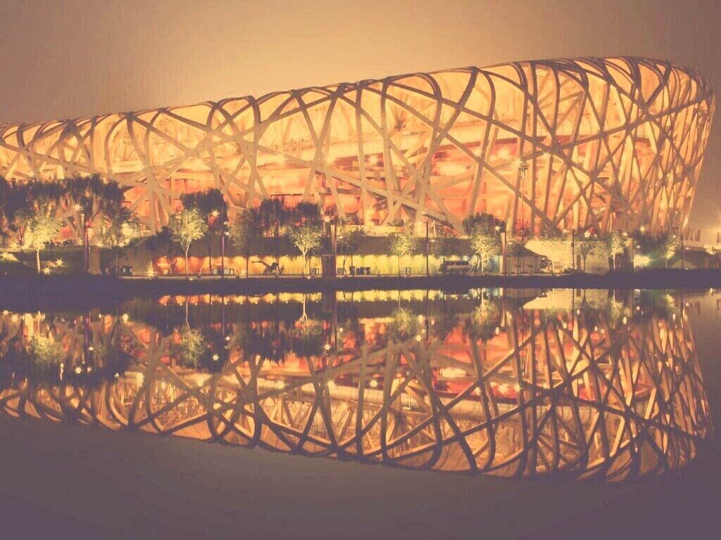 Олимпийский стадион Birds Nest обои