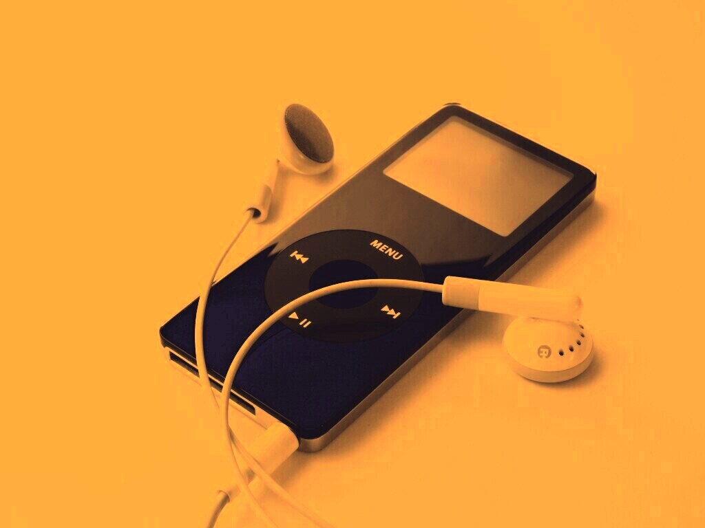 MP3 плеер  обои