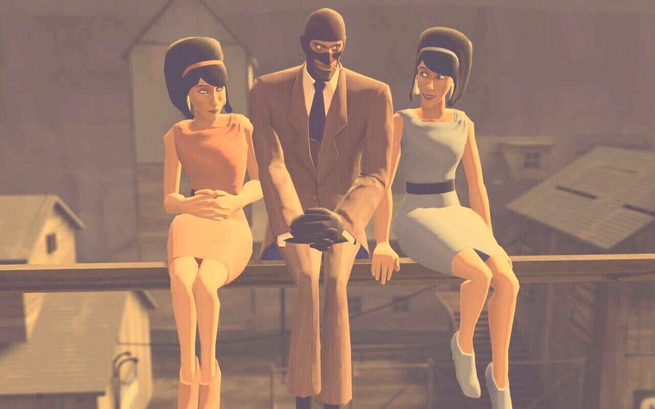 Шпион из Team Fortress 2 обои