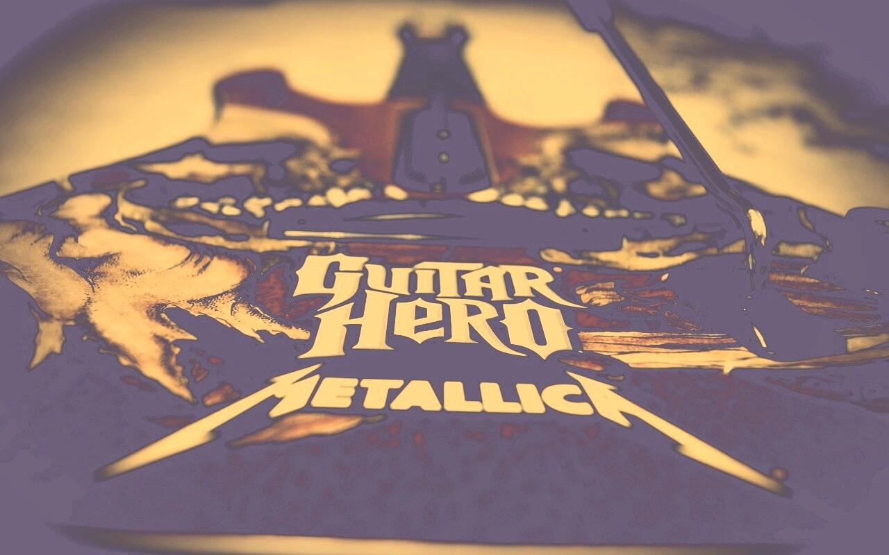 Контролер для Guitar Hero с Металликой обои