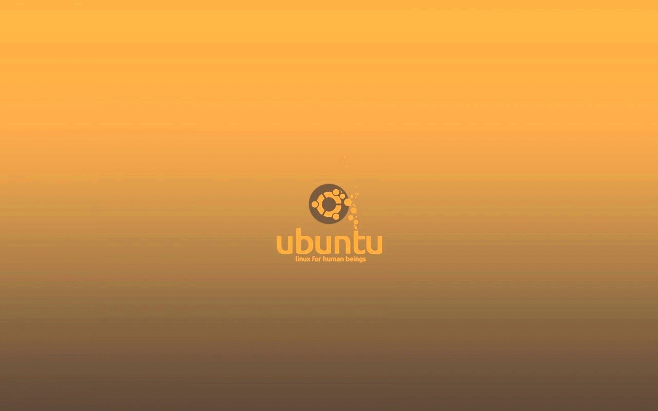 Логотип Ubuntu обои